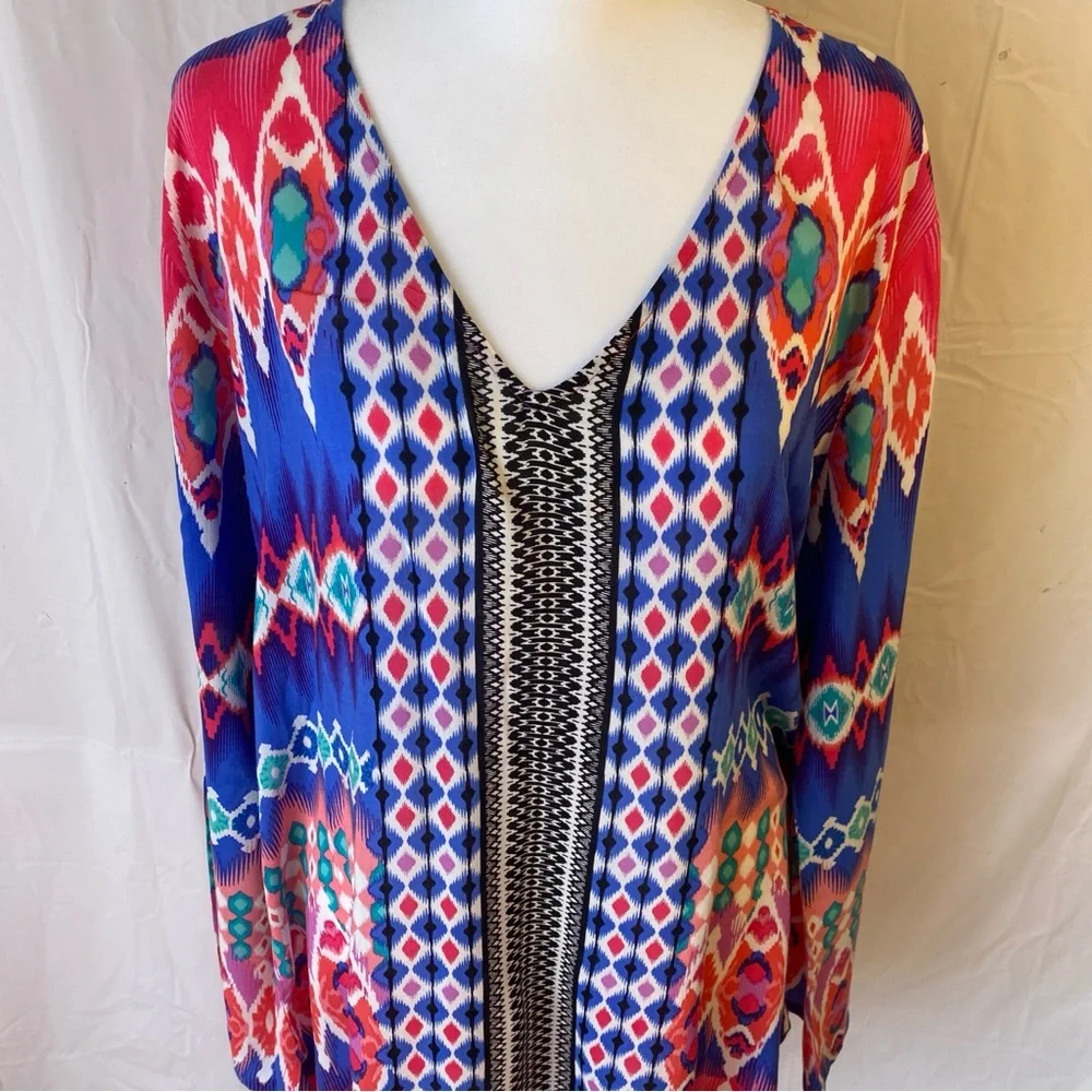 La Blanca Sandbar Cover-Up Tunic - Small Beach Swim‎ Dress S